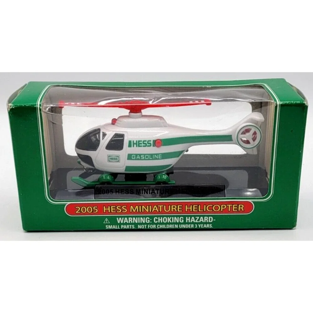 2005 HESS GASOLINE MINIATURE‎ HESS HELICOPTER PROMOTIONAL TOY BRAND NEW IN BOX